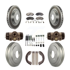 Transit Auto KGF-101755 Disc Brake Kit for 2007-2017 Dodge Caliber, Dodge Avenger and More - Front and Rear