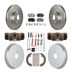 Transit Auto KGF-101758 Disc Brake Kit for 2006-2008 Pontiac Vibe, Toyota Matrix - Front and Rear