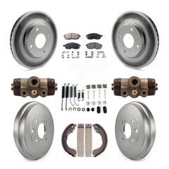 Transit Auto KGF-101762 Disc Brake Kit for 2007-2014 Nissan Versa, Nissan Cube, Nissan Sentra - Front and Rear