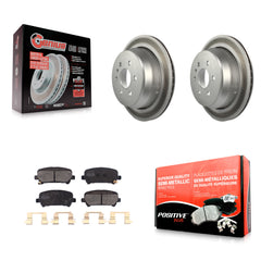 Transit Auto KGF-101767 Disc Brake Kit for 2015-2020 Chevrolet Colorado, GMC Canyon - Rear