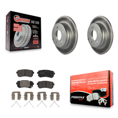 Transit Auto KGF-101768 Disc Brake Kit for 2016-2020 Hyundai Sonata, Kia Optima - Rear