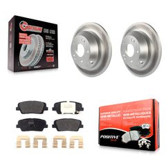 Transit Auto KGF-101773 Disc Brake Kit for 2016-2020 Hyundai Santa Fe, Hyundai Santa Fe Sport and More - Rear