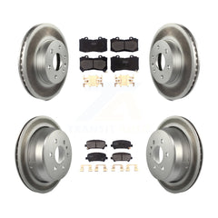 Transit Auto KGF-101786 Disc Brake Kit for 2015-2020 Chevrolet Colorado, GMC Canyon - Front and Rear