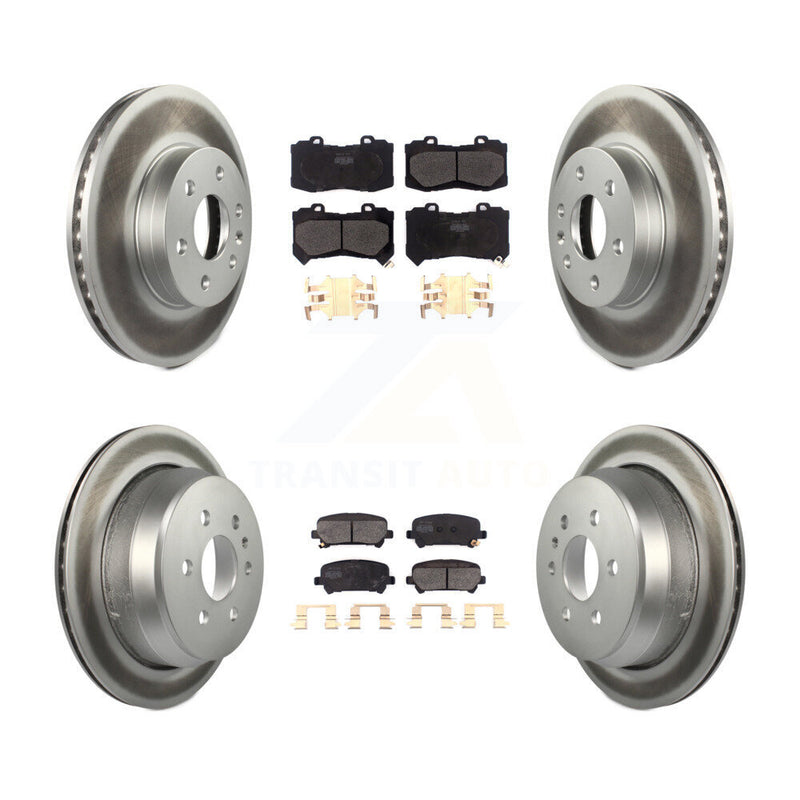 Transit Auto KGF-101786 Disc Brake Kit for 2015-2020 Chevrolet Colorado, GMC Canyon - Front and Rear