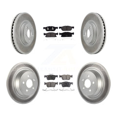 Transit Auto KGF-101787 Disc Brake Kit for 2018-2020 Lincoln Continental - Front and Rear