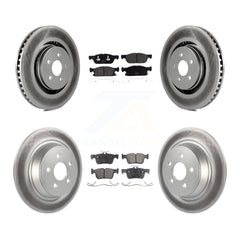 Transit Auto KGF-101789 Disc Brake Kit for 2017-2020 Lincoln Continental, Ford Fusion, Lincoln MKZ - Front and Rear