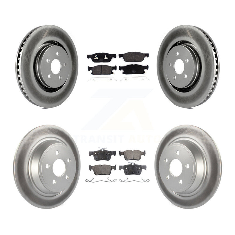 Transit Auto KGF-101789 Disc Brake Kit for 2017-2020 Lincoln Continental, Ford Fusion, Lincoln MKZ - Front and Rear