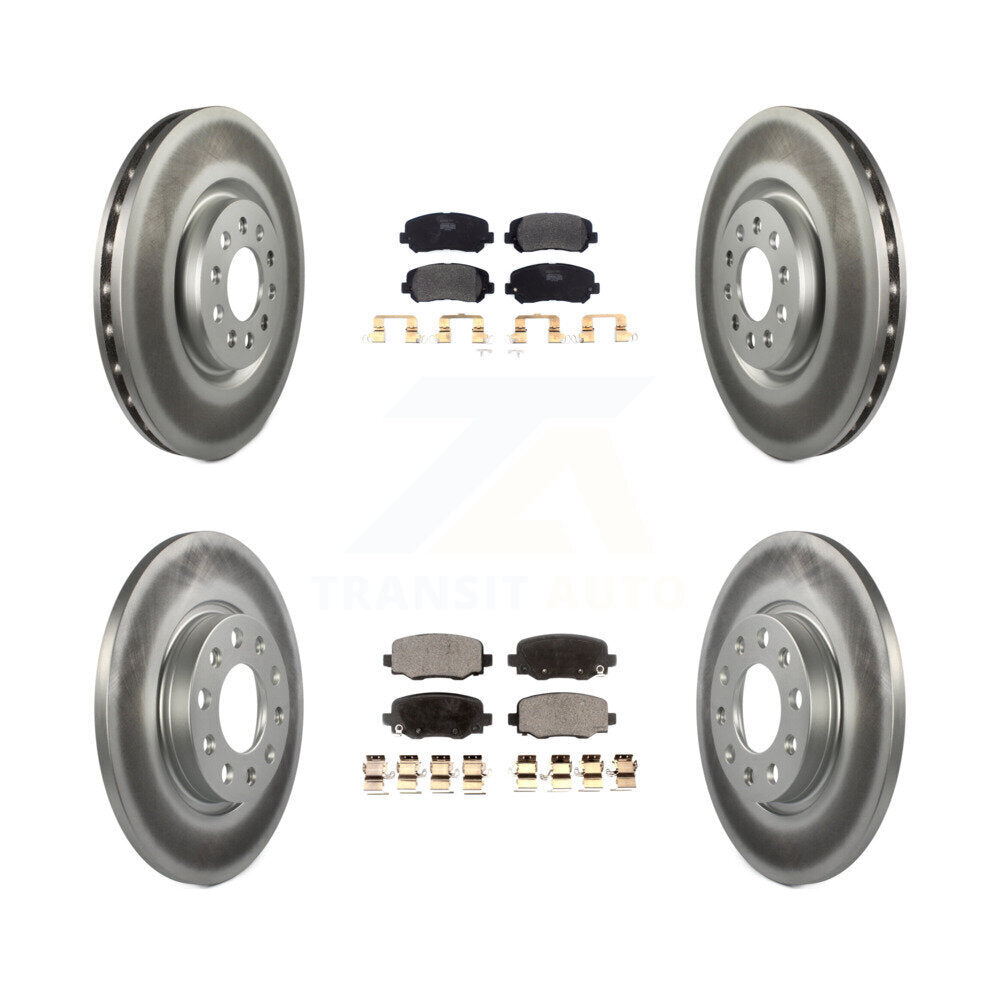 Transit Auto KGF-101791 Disc Brake Kit for 2015-2017 Chrysler 200 - Front and Rear