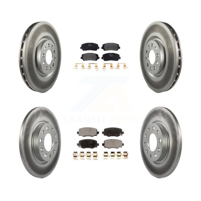 Transit Auto KGF-101791 Disc Brake Kit for 2015-2017 Chrysler 200 - Front and Rear
