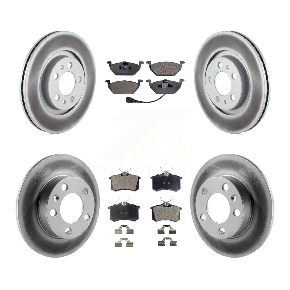 Transit Auto KGF-101792 Disc Brake Kit for 2007-2010 Volkswagen Beetle - Front and Rear