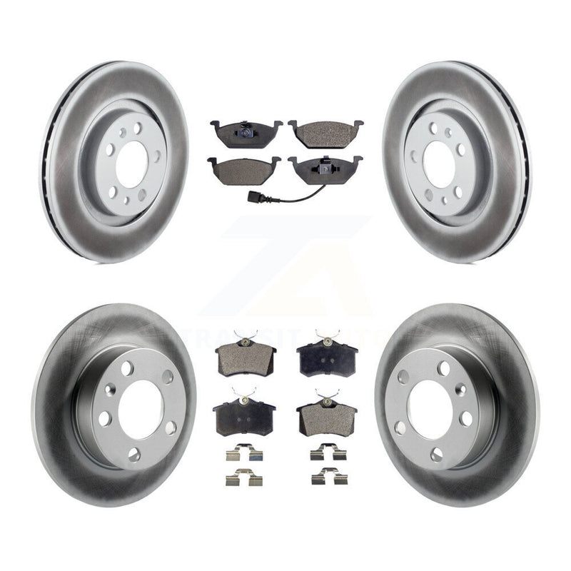Transit Auto KGF-101792 Disc Brake Kit for 2007-2010 Volkswagen Beetle - Front and Rear