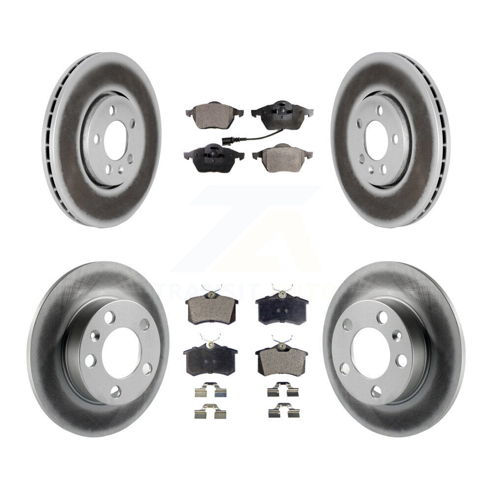 Transit Auto KGF-101793 Disc Brake Kit for 2007-2010 Volkswagen Beetle - Front and Rear