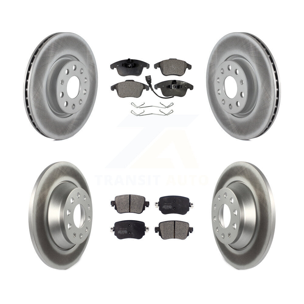 Transit Auto KGF-101797 Disc Brake Kit for 2016-2018 Audi Q3, Audi Q3 Quattro - Front and Rear