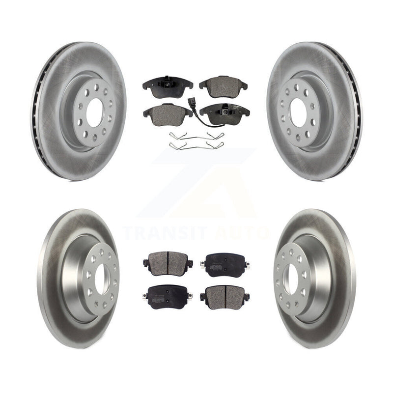 Transit Auto KGF-101797 Disc Brake Kit for 2016-2018 Audi Q3, Audi Q3 Quattro - Front and Rear