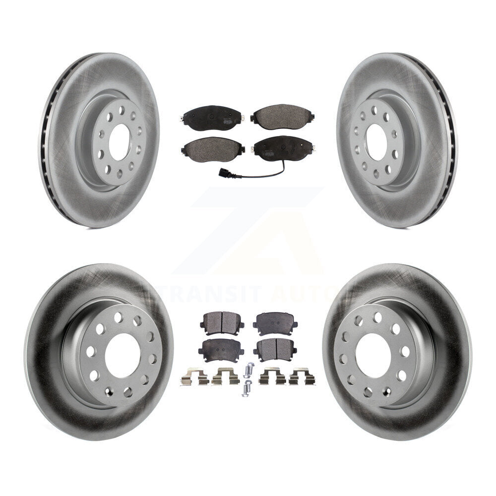 Transit Auto KGF-101798 Disc Brake Kit for 2015 Volkswagen GTI - Front and Rear