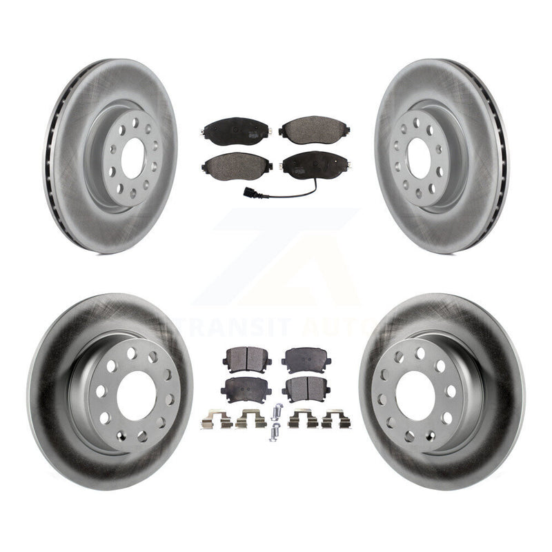 Transit Auto KGF-101798 Disc Brake Kit for 2015 Volkswagen GTI - Front and Rear