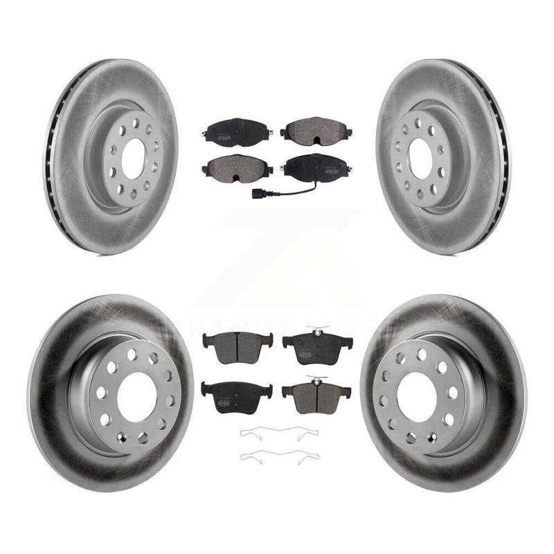 Transit Auto KGF-101799 Disc Brake Kit for 2015-2023 Volkswagen Taos, Audi A3 and More - Front and Rear