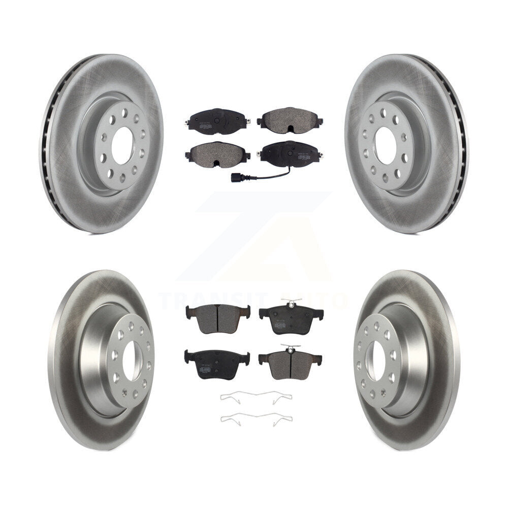 Transit Auto KGF-101801 Disc Brake Kit for 2016-2022 Audi TT Quattro - Front and Rear