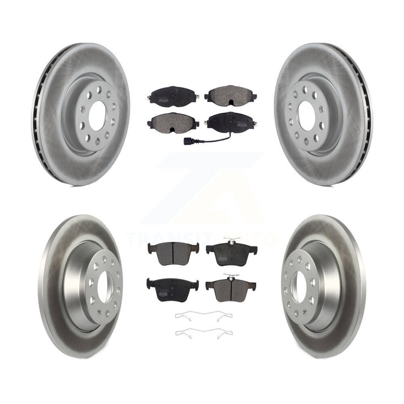 Transit Auto KGF-101801 Disc Brake Kit for 2016-2022 Audi TT Quattro - Front and Rear