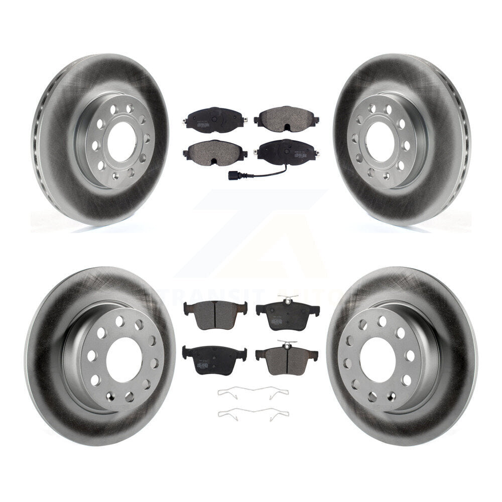 Transit Auto KGF-101802 Disc Brake Kit for 2015-2023 Volkswagen Taos, Audi A3 and More - Front and Rear