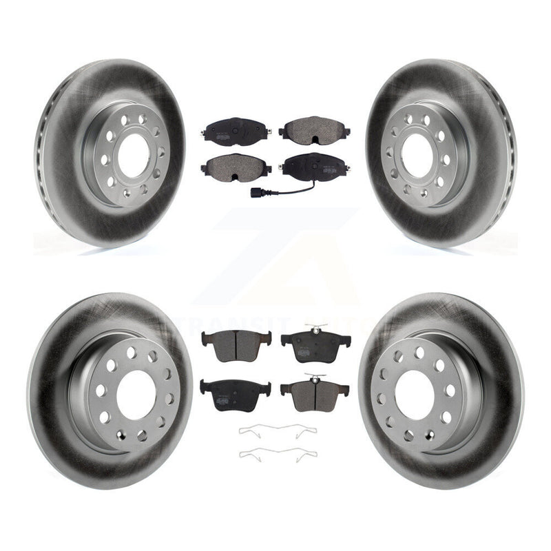 Transit Auto KGF-101802 Disc Brake Kit for 2015-2023 Volkswagen Taos, Audi A3 and More - Front and Rear