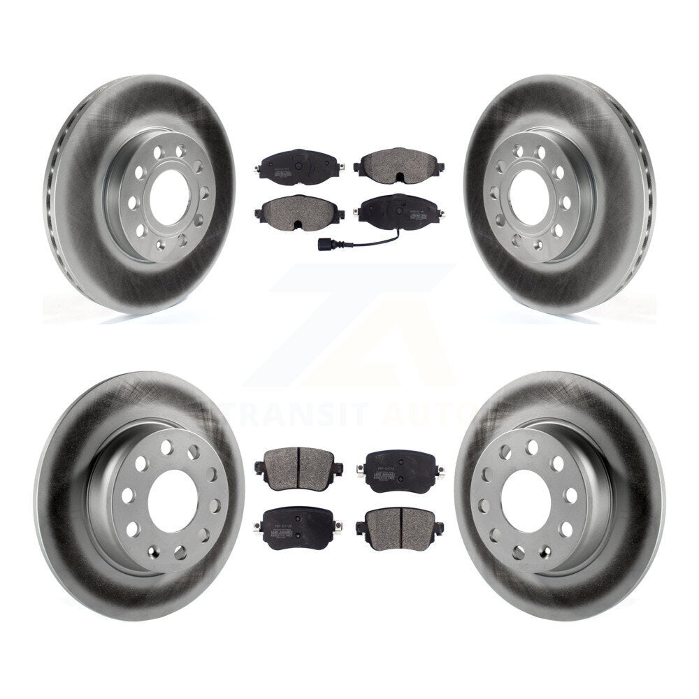 Transit Auto KGF-101803 Disc Brake Kit for 2015-2021 Volkswagen Golf, Volkswagen Golf SportWagen - Front and Rear