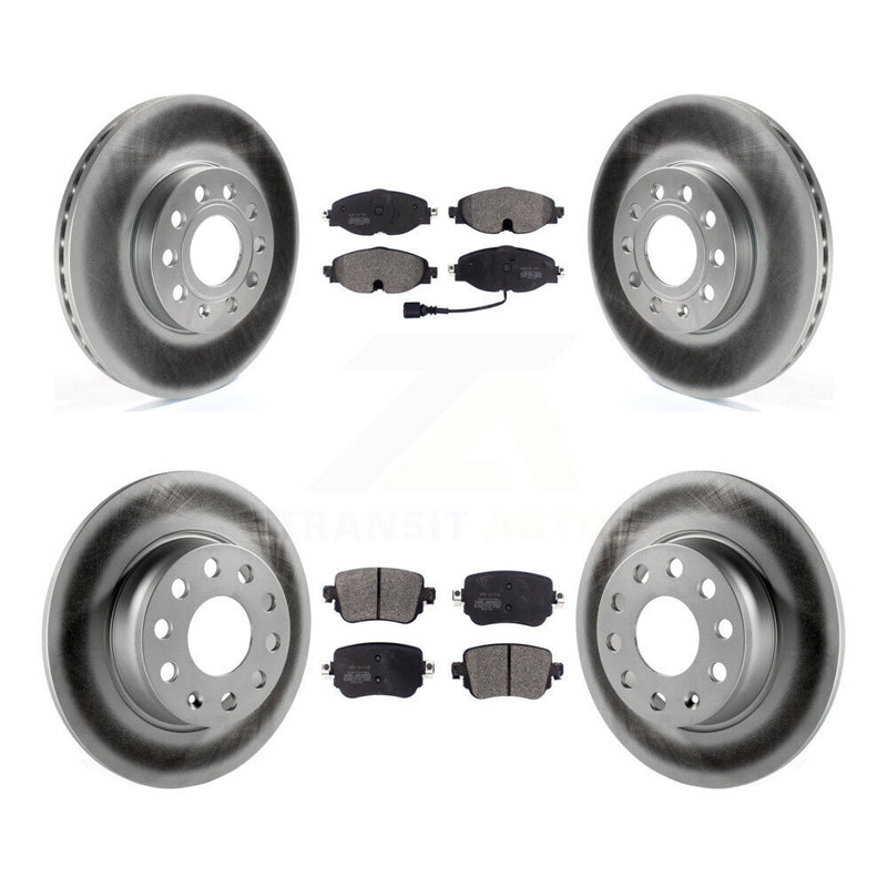 Transit Auto KGF-101803 Disc Brake Kit for 2015-2021 Volkswagen Golf, Volkswagen Golf SportWagen - Front and Rear