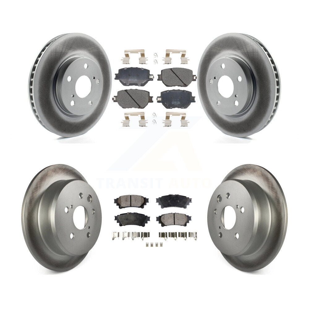 Transit Auto KGF-101806 Disc Brake Kit for 2014-2015 Lexus IS250 - Front and Rear