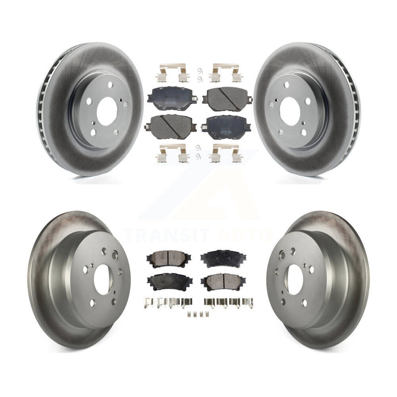 Transit Auto KGF-101806 Disc Brake Kit for 2014-2015 Lexus IS250 - Front and Rear