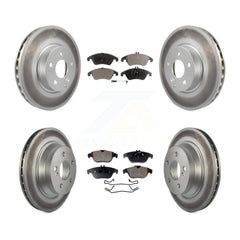 Transit Auto KGF-101808 Disc Brake Kit for 2015 Mercedes-Benz E400 - Front and Rear