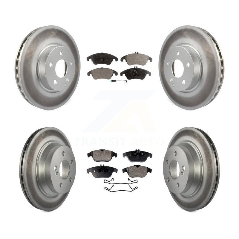 Transit Auto KGF-101808 Disc Brake Kit for 2015 Mercedes-Benz E400 - Front and Rear