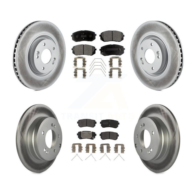 Transit Auto KGF-101811 Disc Brake Kit for 2016-2019 Kia Optima - Front and Rear