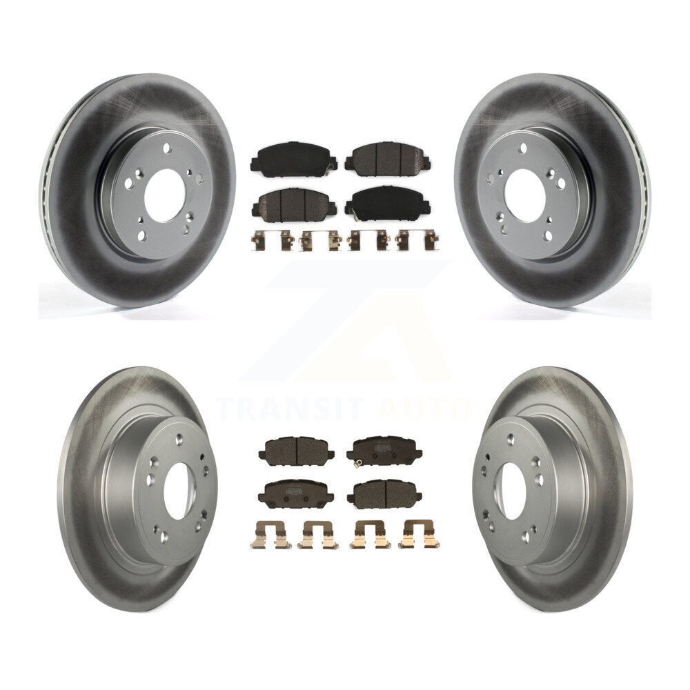 Transit Auto KGF-101815 Disc Brake Kit for 2016-2022 Honda HR-V - Front and Rear