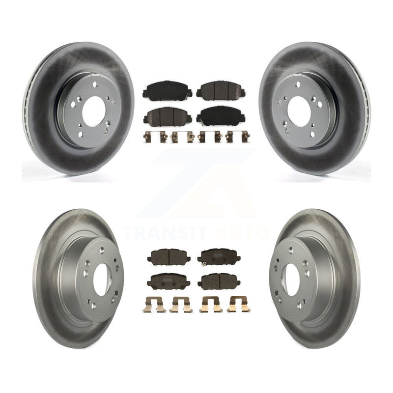 Transit Auto KGF-101815 Disc Brake Kit for 2016-2022 Honda HR-V - Front and Rear
