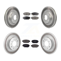 Transit Auto KGF-101816 Disc Brake Kit for 2019-2022 Mazda CX-3 - Front and Rear