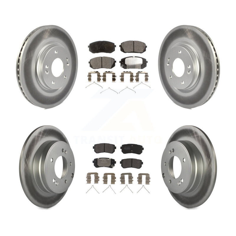 Transit Auto KGF-101818 Disc Brake Kit for 2016-2019 Kia Optima - Front and Rear