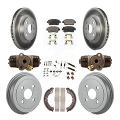 Transit Auto KGF-101823 Disc Brake Kit for 2001-2005 Toyota Echo - Front and Rear