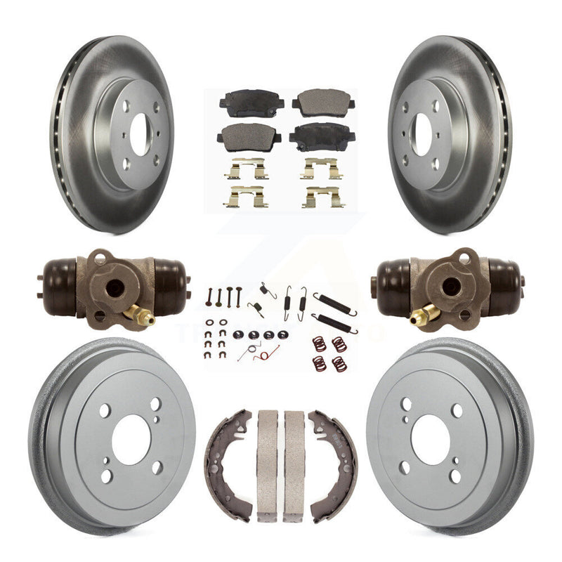 Transit Auto KGF-101823 Disc Brake Kit for 2001-2005 Toyota Echo - Front and Rear