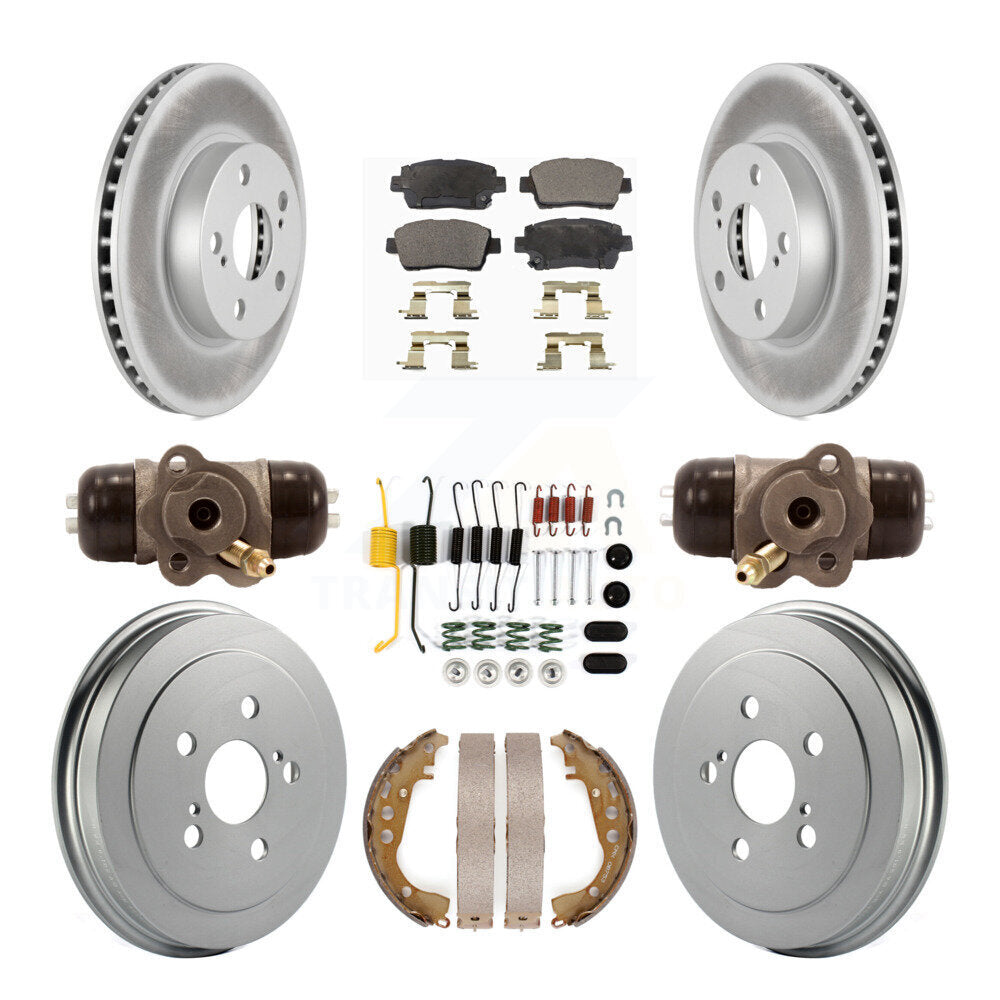 Transit Auto KGF-101826 Disc Brake Kit for 2004-2007 Toyota Prius - Front and Rear
