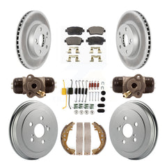 Transit Auto KGF-101826 Disc Brake Kit for 2004-2007 Toyota Prius - Front and Rear