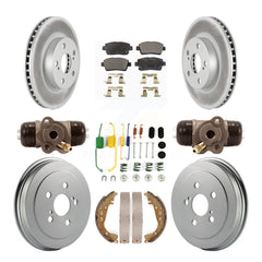 Transit Auto KGF-101827 Disc Brake Kit for 2008 Toyota Prius - Front and Rear