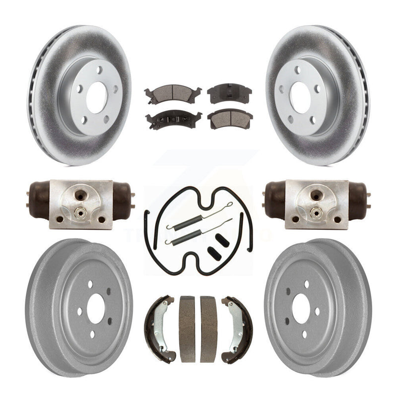 Transit Auto KGF-101829 Disc Brake Kit for 2003-2005 Chevrolet Cavalier, Pontiac Sunfire - Front and Rear