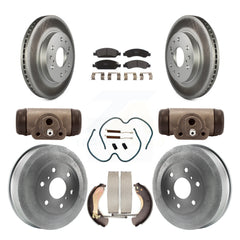 Transit Auto KGF-101831 Disc Brake Kit for 2009 Chevrolet Silverado 1500, GMC Sierra 1500 - Front and Rear