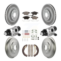 Transit Auto KGF-101838 Disc Brake Kit for 2011-2012 Volkswagen Jetta - Front and Rear