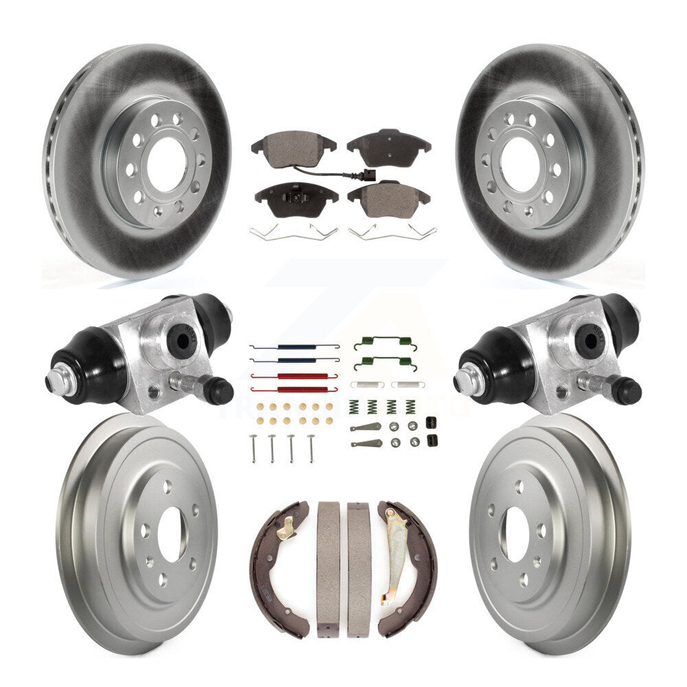 Transit Auto KGF-101840 Disc Brake Kit for 2011-2012 Volkswagen Jetta - Front and Rear