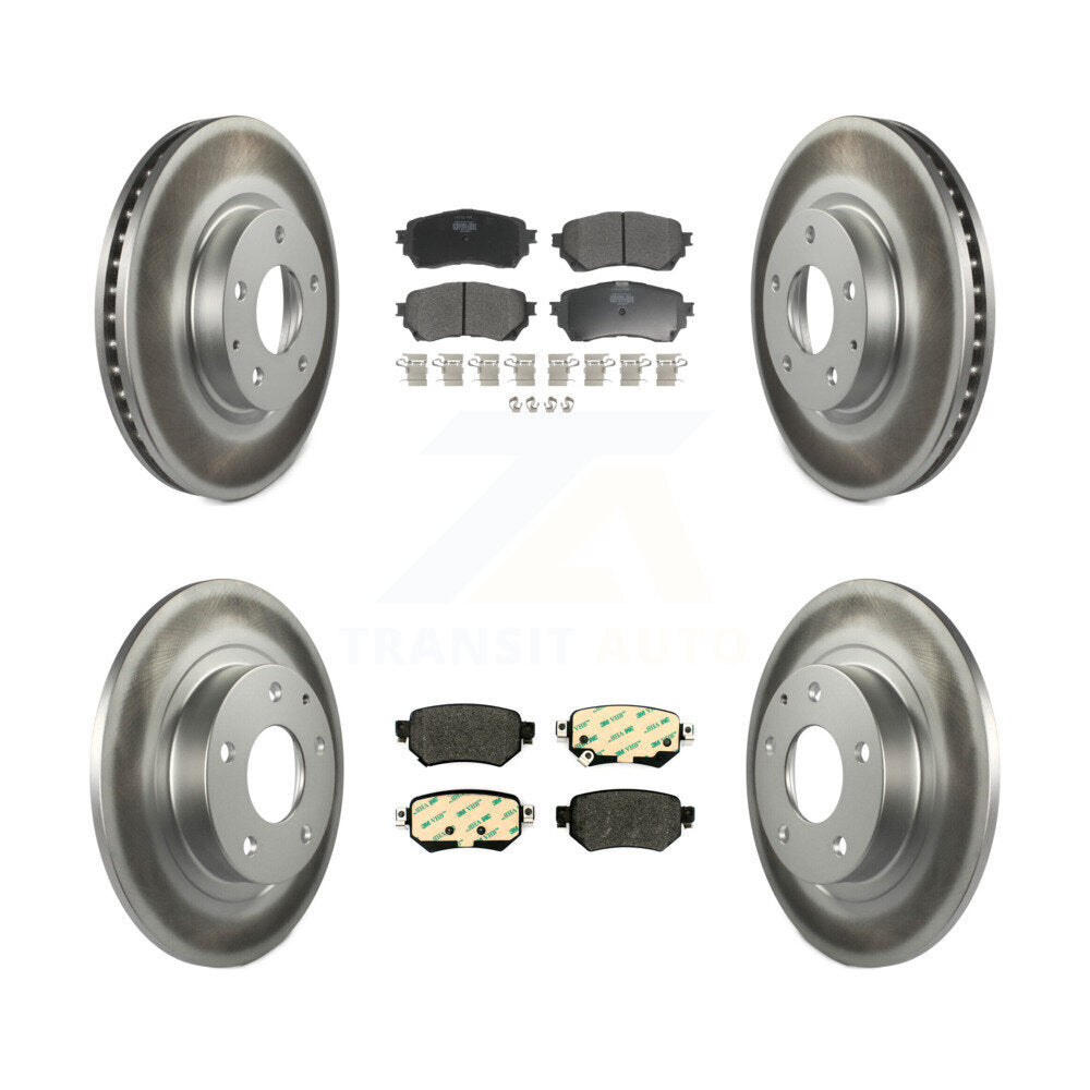 Transit Auto KGF-101854 Disc Brake Kit for 2016-2018 Mazda 6 - Front and Rear