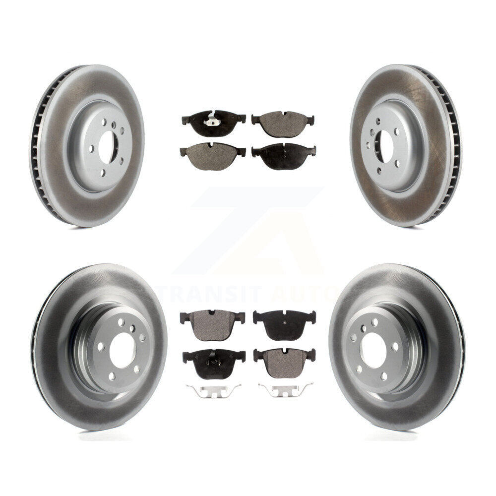 Transit Auto KGF-101862 Disc Brake Kit for 2009-2016 BMW 550i GT, BMW 550i GT xDrive and More - Front and Rear