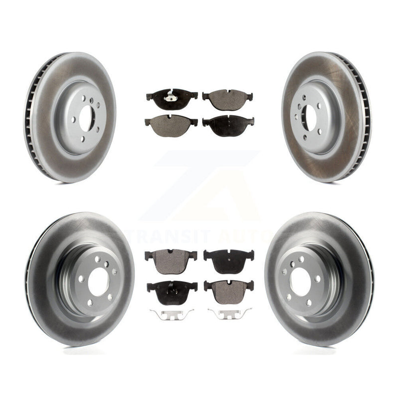 Transit Auto KGF-101862 Disc Brake Kit for 2009-2016 BMW 550i GT, BMW 550i GT xDrive and More - Front and Rear