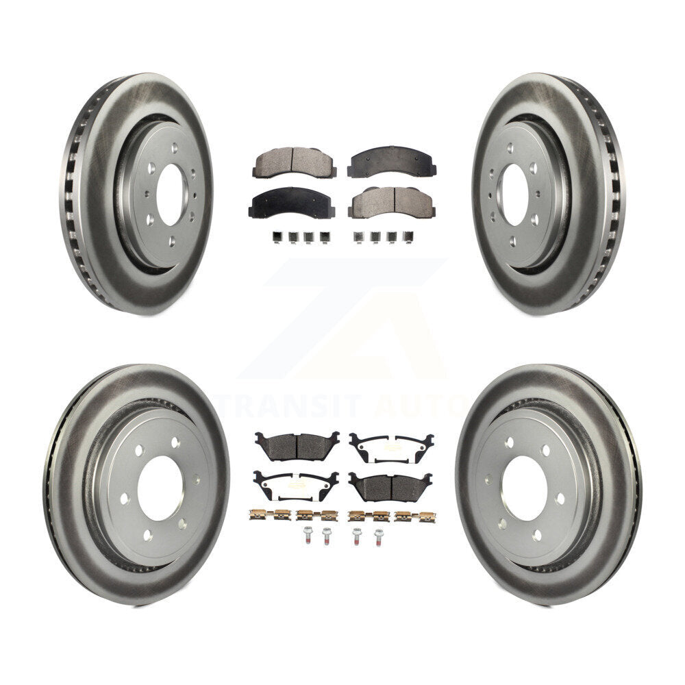 Transit Auto KGF-101866 Disc Brake Kit for 2015-2017 Ford F-150 - Front and Rear