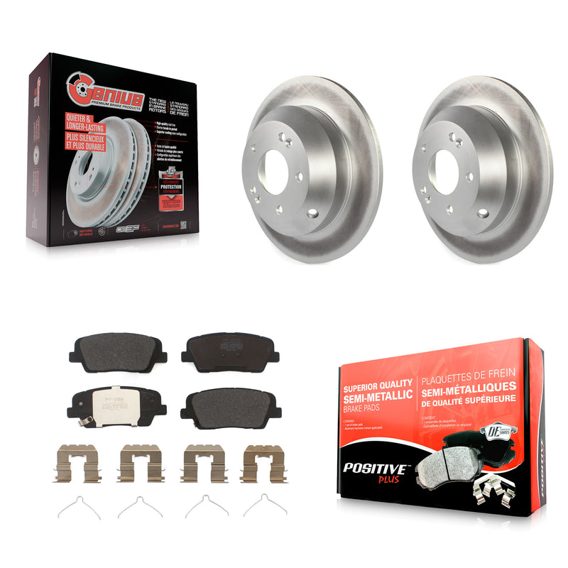 Transit Auto KGF-101871 Disc Brake Kit for 2014-2015 Kia Sorento - Rear
